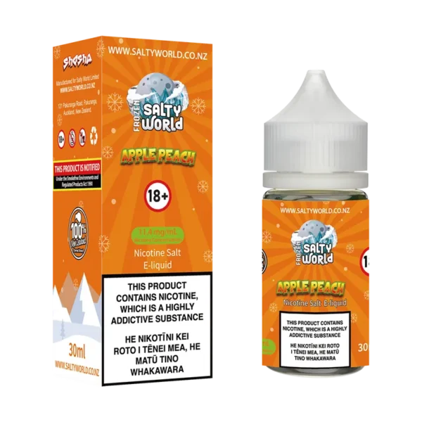 [Ice Edition] Apple Peach Nicotine Salt E-liquid