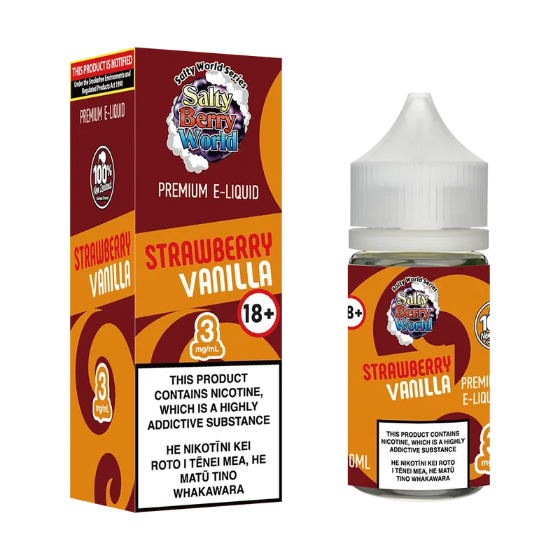 Strawberry Vanilla E-liquid