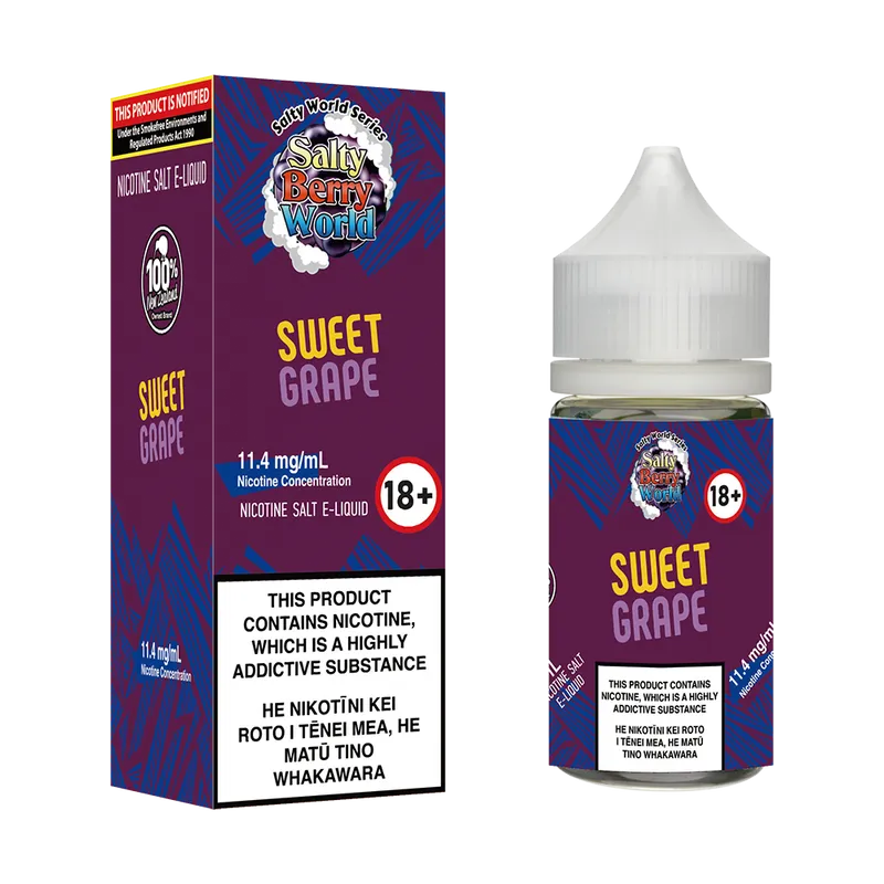 Sweet Grape Nicotine Salt E-liquid