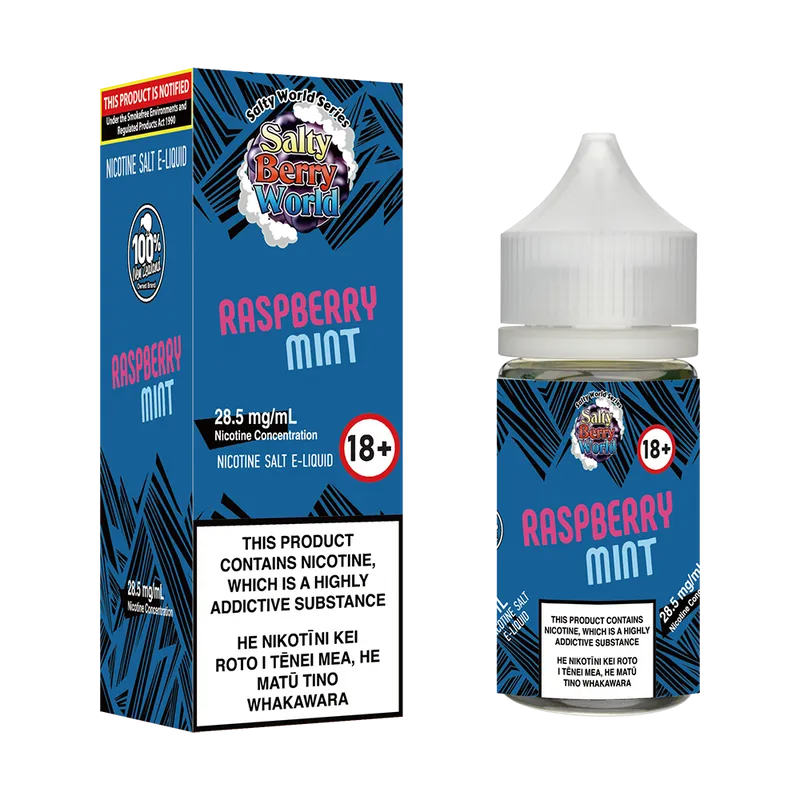 Raspberry Mint Nicotine Salt E-liquid