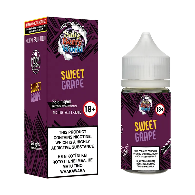 Sweet Grape Nicotine Salt E-liquid