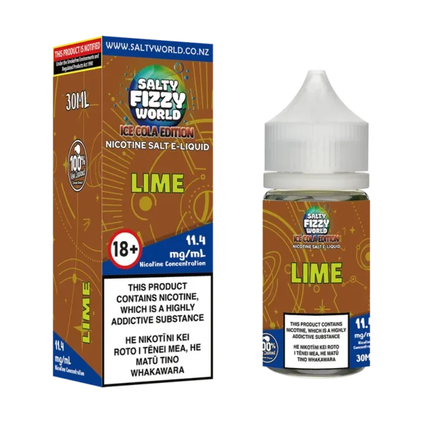 [Ice Cola Edition] Lime Nicotine Salt E-liquid