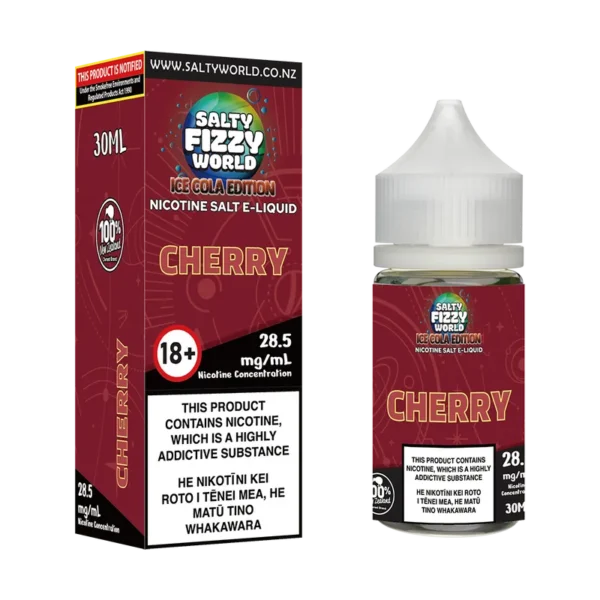 [Ice Cola Edition] Cherry Nicotine Salt E-liquid