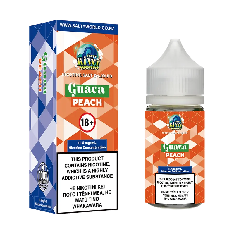 Guava Peach Nicotine Salt E-liquid