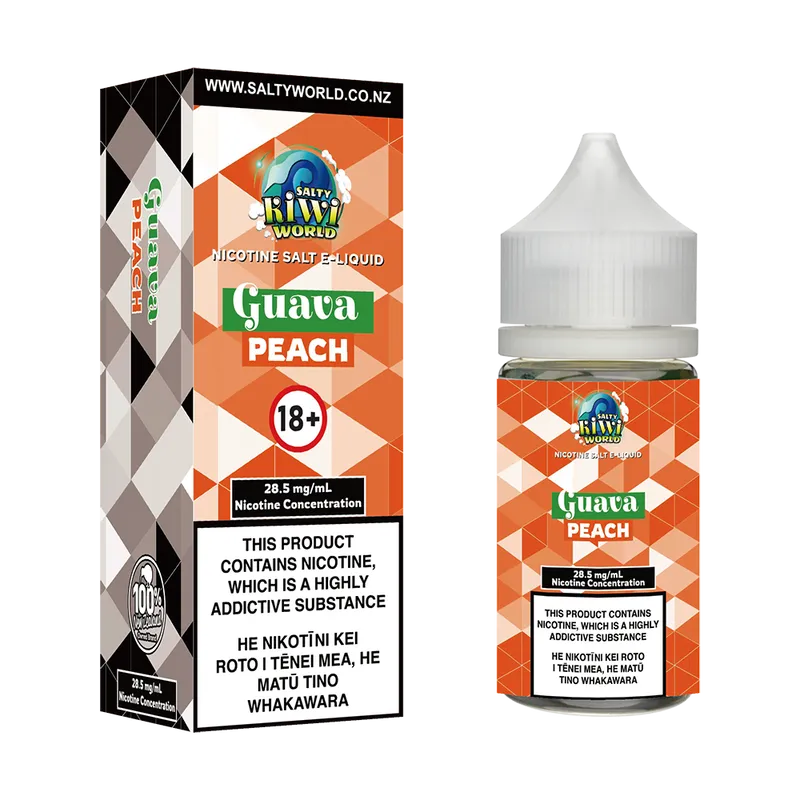 Guava Peach Nicotine Salt E-liquid