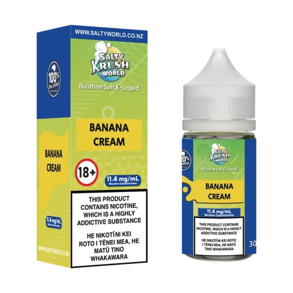Banana Cream Nicotine Salt E-liquid