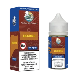 Licorice Nicotine Salt E-liquid