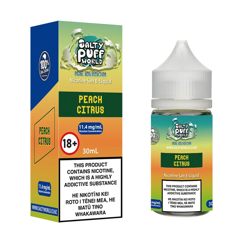Peach Citrus Nicotine Salt E-Liquid
