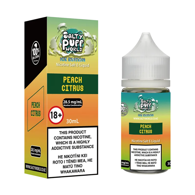 Peach Citrus Nicotine Salt E-Liquid