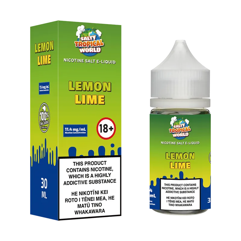 Lemon Lime Nicotine Salt E-Liquid