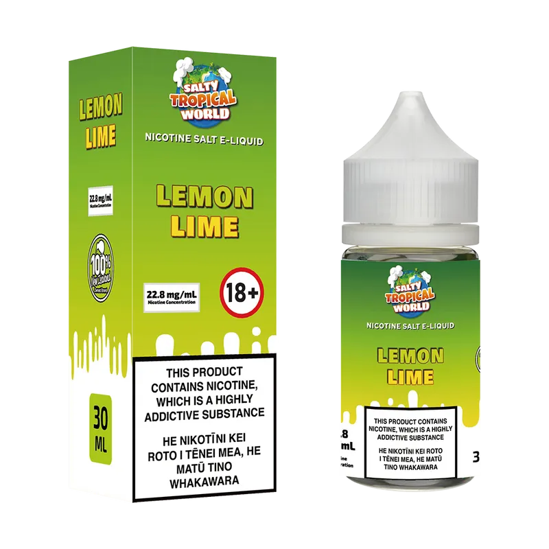 Lemon Lime Nicotine Salt E-Liquid