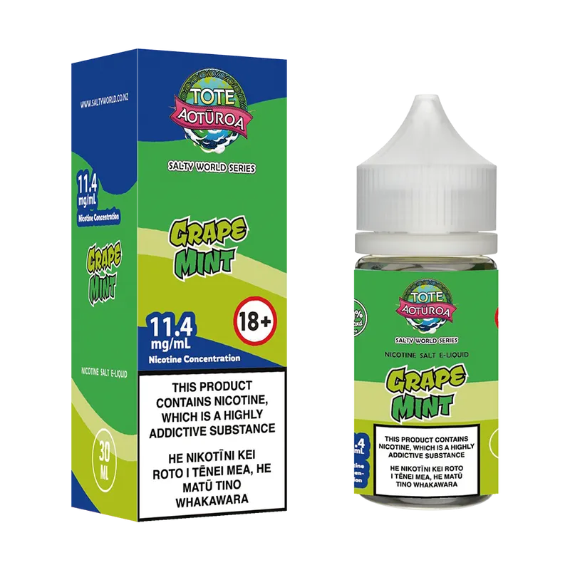 Grape Mint Nicotine Salt E-liquid