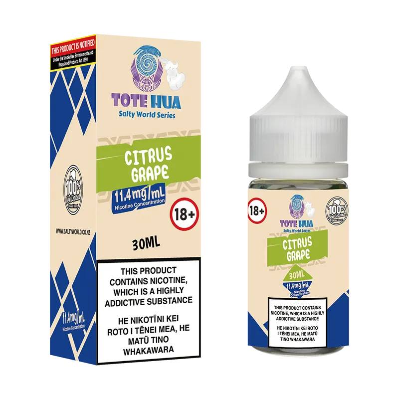 Citrus Grape Nicotine Salt E-liquid