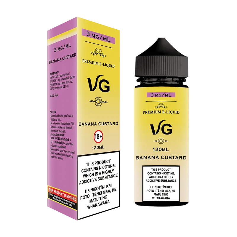 Banana Custard E-liquid