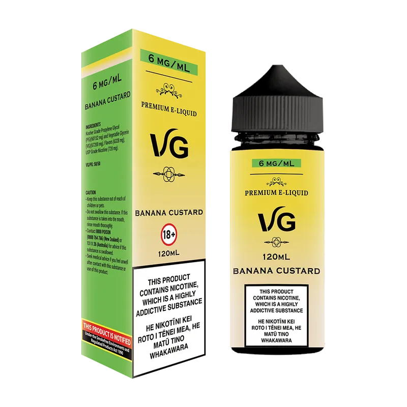 Banana Custard E-liquid