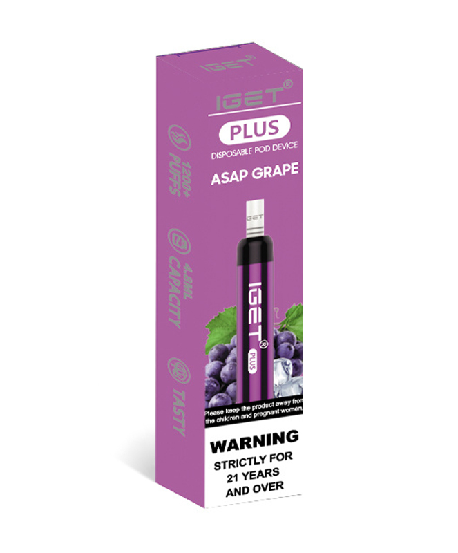 ASAP Grape 1200 Puffs Disposable Vape IGET Plus