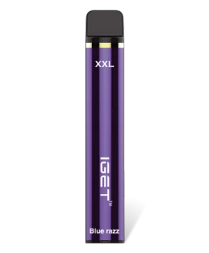 Blue Razz 1800 Puffs Disposable IGET XXL