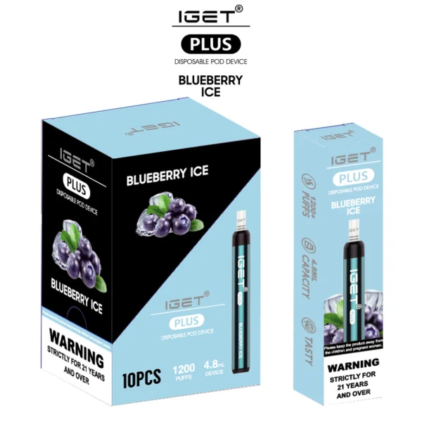 IGET Plus 1200 Puffs Disposable 10 x IGET Plus