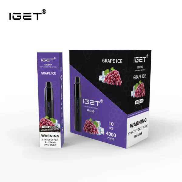IGET Legend 3500 Puffs Disposable 10 x IGET Legend