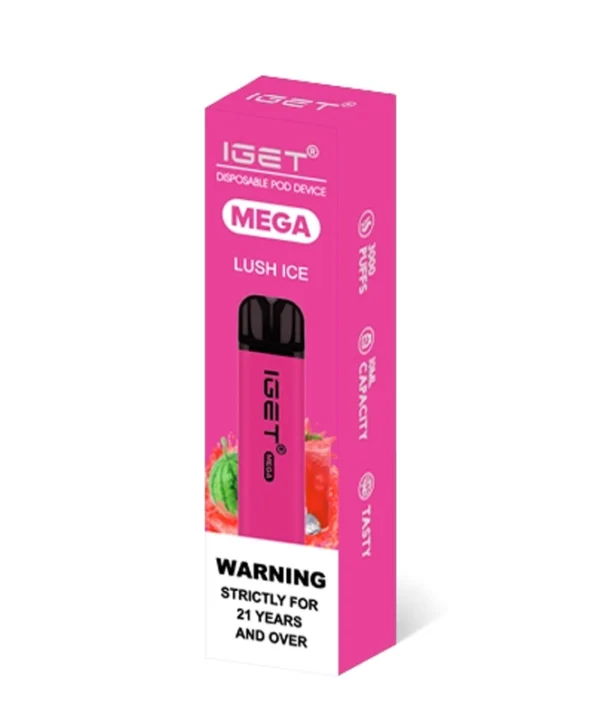 Lush Ice 3500 Puffs Disposable Vape IGET Mega