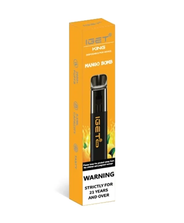 Mango Bomb 2600 Puffs Disposable Vape IGET King