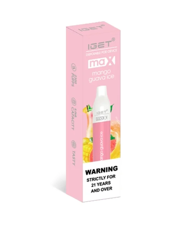 Mango Guava Ice 2200 Puffs Disposable Vape IGET Max