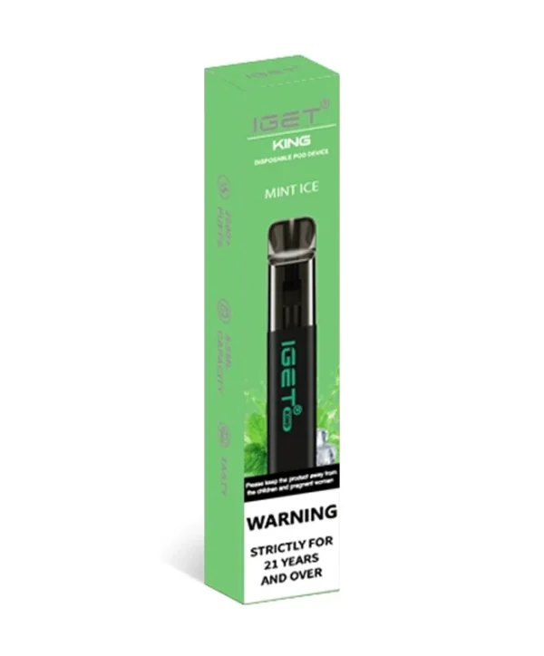 Mint Ice 2600 Puffs Disposable Vape IGET King