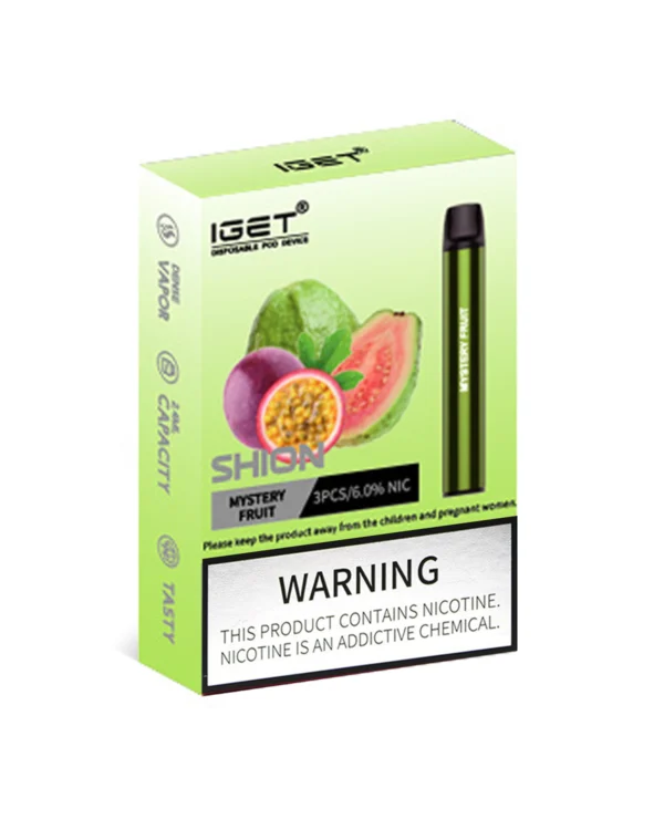 Mystery Fruit 600 Puffs Disposable 3 x IGET Shion