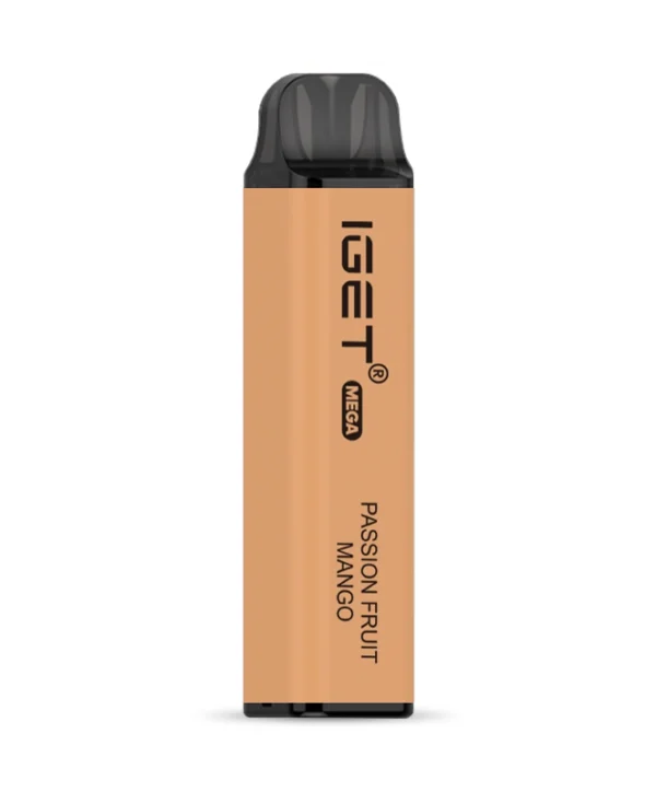 Passion Fruit Mango 3500 Puffs Disposable Vape IGET Mega