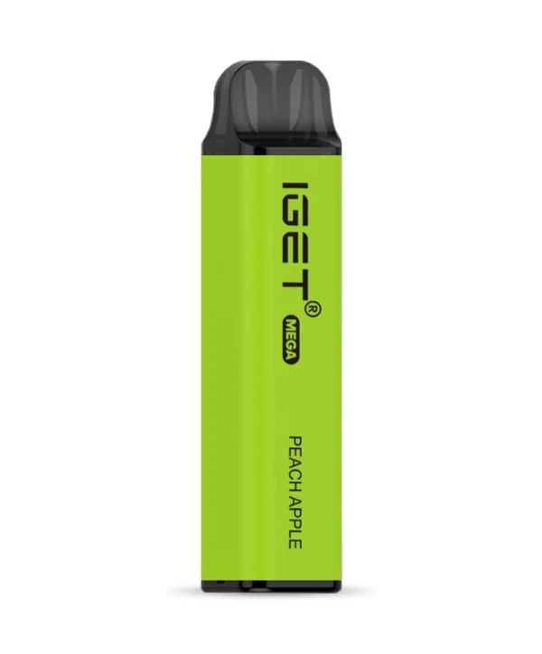 Peach Apple 3500 Puffs Disposable Vape IGET Mega