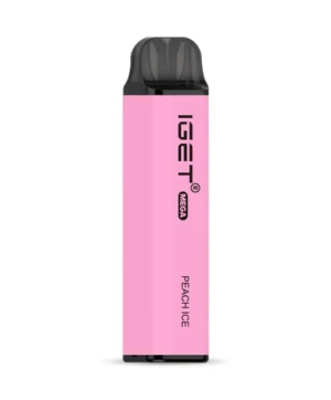 Peach Ice 3500 Puffs Disposable Vape IGET Mega