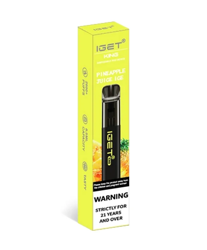 Pineapple Juice Ice 2600 Puffs Disposable Vape IGET King