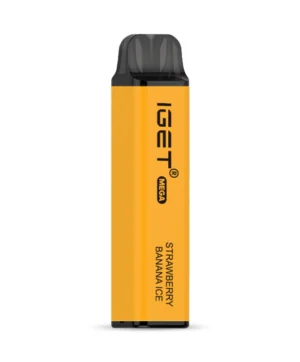 Strawberry Banana Ice 3500 Puffs Disposable Vape IGET Mega