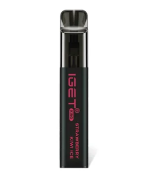 Strawberry Kiwi Ice 2600 Puffs Disposable Vape IGET King