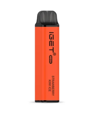 Strawberry Kiwi Ice 3500 Puffs Disposable Vape IGET Mega