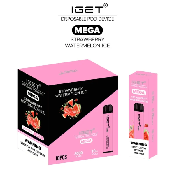 IGET Mega 3500 Puffs Disposable 10 x IGET Mega