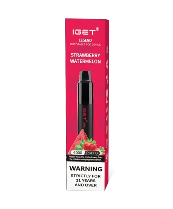 Strawberry Watermelon 4000 Puffs Disposable Vape - Image 2