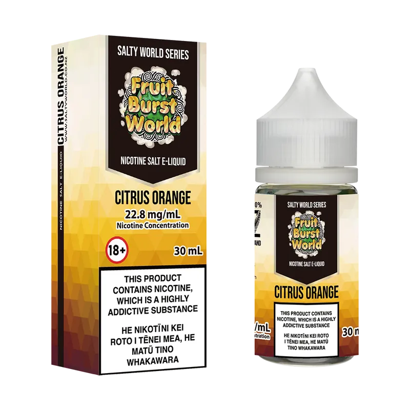 Citrus Orange Nicotine Salt E-liquid