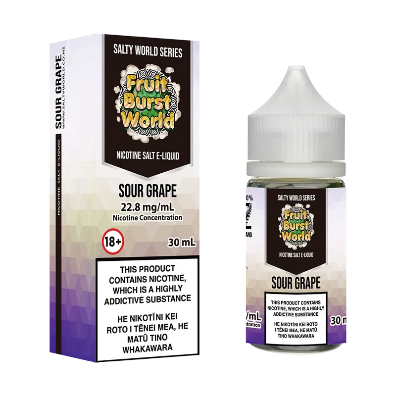 Sour Grape Nicotine Salt E-liquid