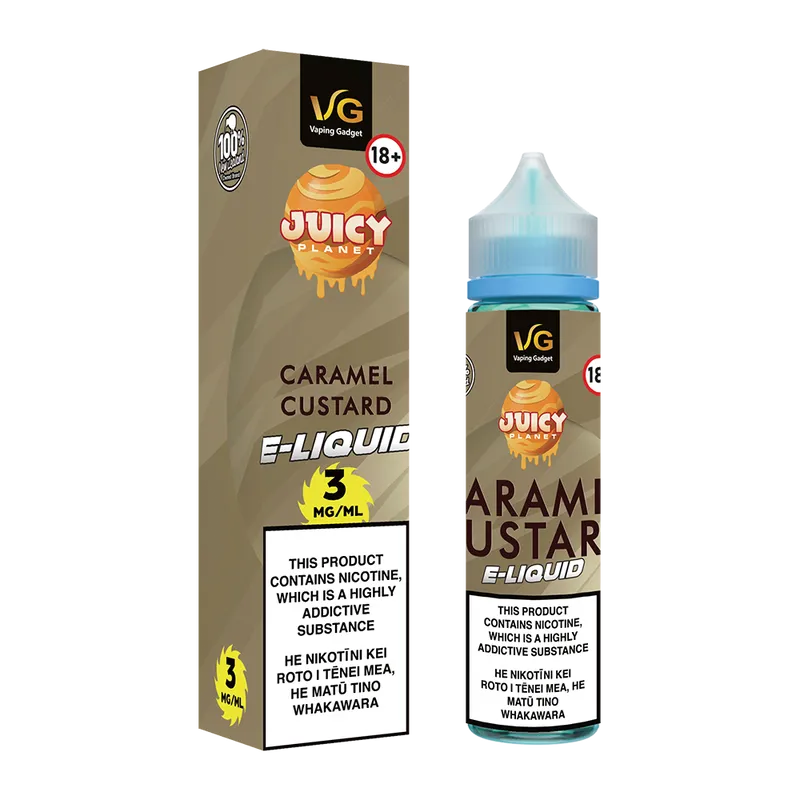 Caramel Custard E-liquid