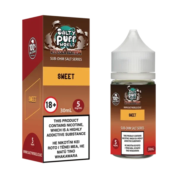 [Ice Cola Edition] Sweet Sub-Ohm Nicotine Salt E-Liquid