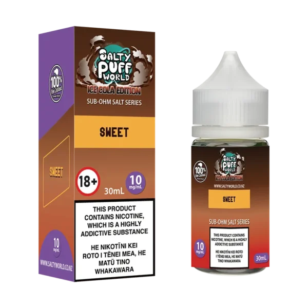 [Ice Cola Edition] Sweet Sub-Ohm Nicotine Salt E-Liquid